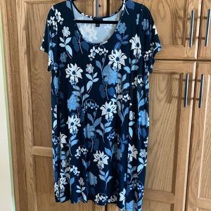 Petite J Jill Floral Dress